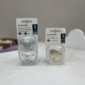 پستانک دو عددی سر بادامی طرح دار 0-6 ماه سواوینکس Suavinex