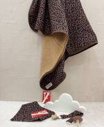 روانداز پلنگی خیال |نرم، گرم و شیک برای نوزاد و کودک