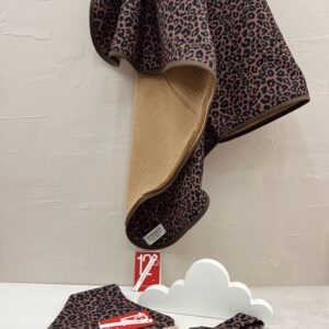 روانداز پلنگی خیال |نرم، گرم و شیک برای نوزاد و کودک