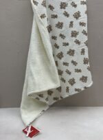 روانداز چهار فصلی موسلین داخل پشمی | گرم، سبک و مناسب نوزاد